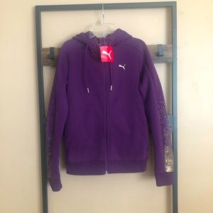NWT Puma Zip-up Hoodie